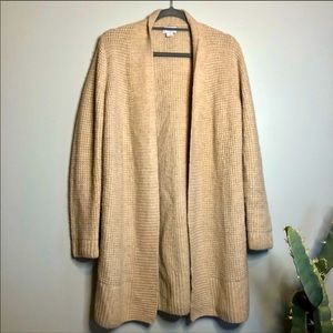 Waffle Knit Cardigan